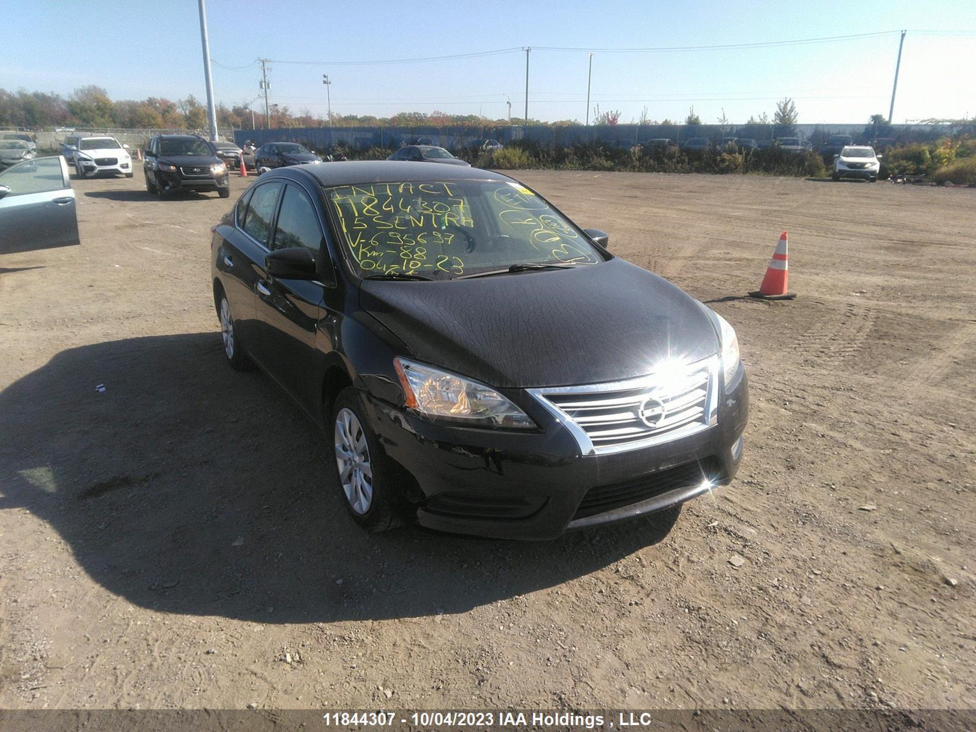 nissan sentra 2015 3n1ab7ap6fl695697