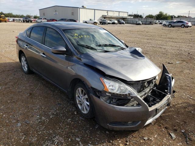 nissan sentra s 2015 3n1ab7ap6fy255501