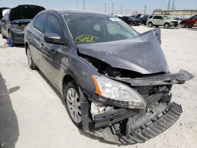 nissan sentra s 2015 3n1ab7ap6fy255725