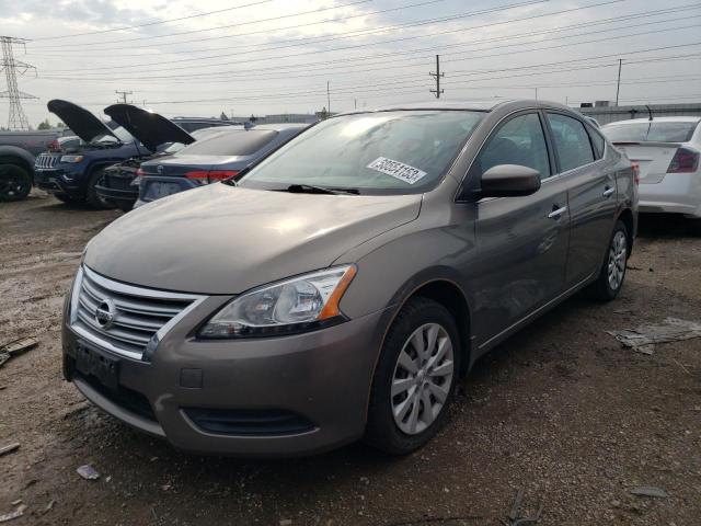 nissan sentra s 2015 3n1ab7ap6fy300100