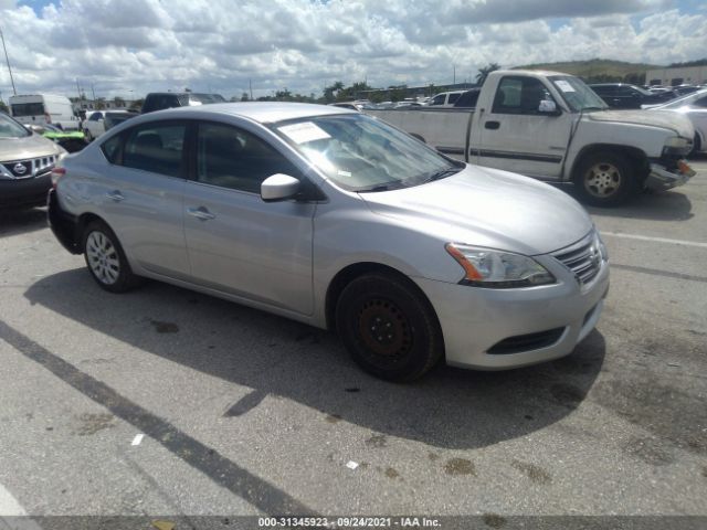 nissan sentra 2015 3n1ab7ap6fy350799