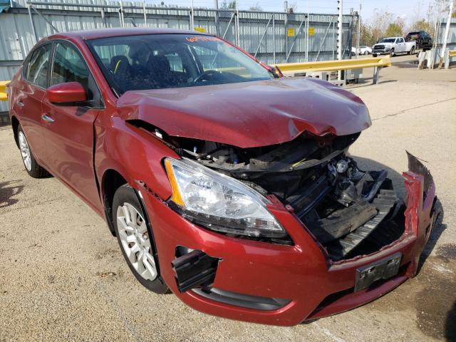 nissan sentra s 2015 3n1ab7ap6fy381423