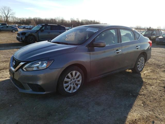 nissan sentra s 2016 3n1ab7ap6gl645710