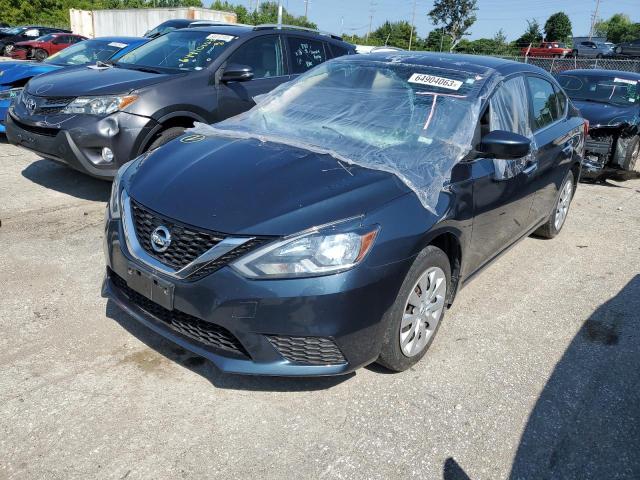 nissan sentra s 2016 3n1ab7ap6gl654522