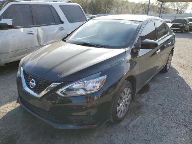 nissan sentra s 2016 3n1ab7ap6gl656142