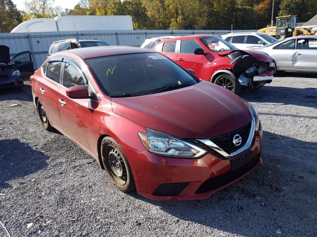 nissan sentra s 2016 3n1ab7ap6gl684457