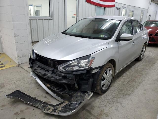 nissan sentra s 2017 3n1ab7ap6hl710671