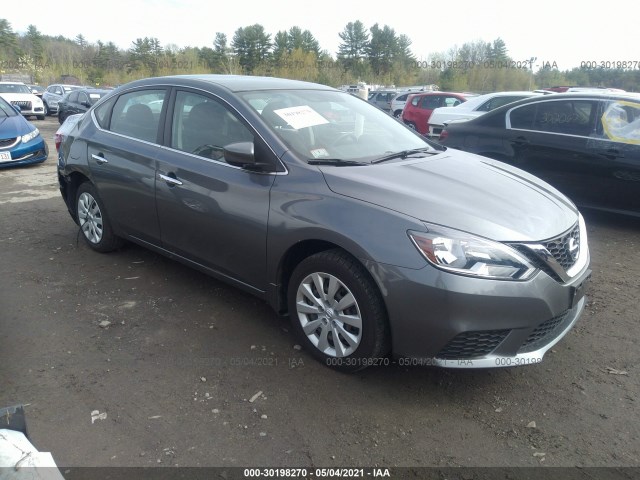 nissan sentra s 2017 3n1ab7ap6hl714347