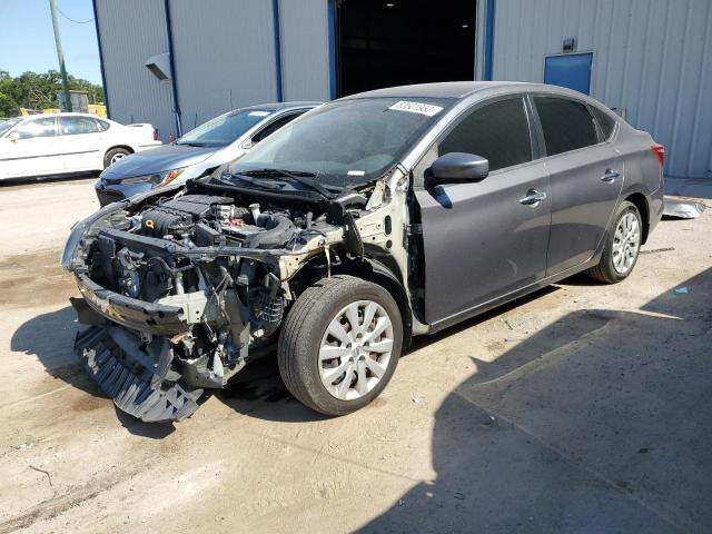 nissan sentra s 2017 3n1ab7ap6hl721489