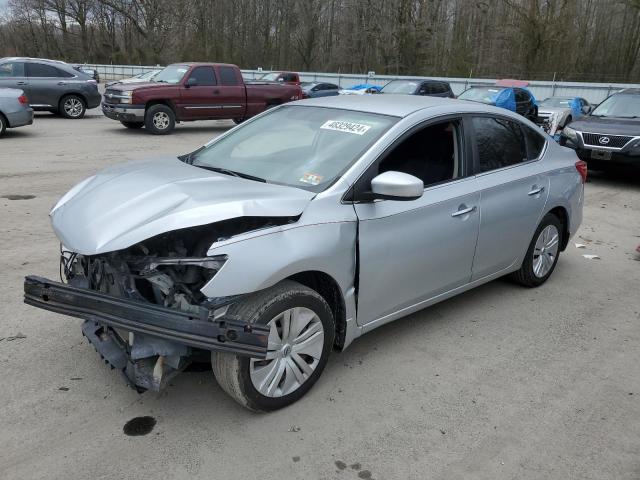 nissan sentra s 2017 3n1ab7ap6hy212246