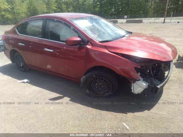 nissan sentra 2017 3n1ab7ap6hy214661