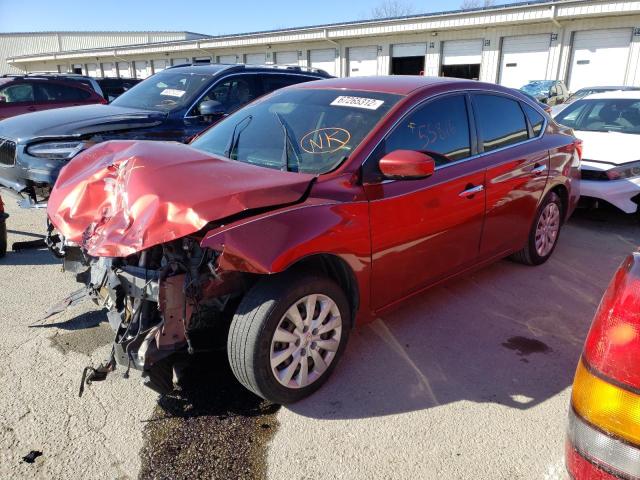 nissan sentra s 2017 3n1ab7ap6hy240788