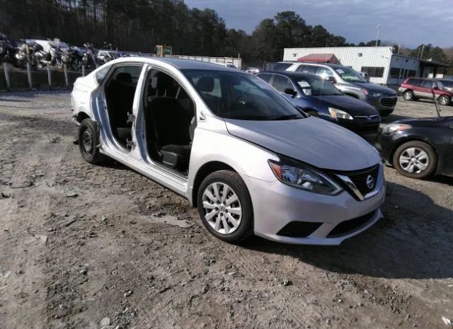 nissan sentra s 2017 3n1ab7ap6hy260510