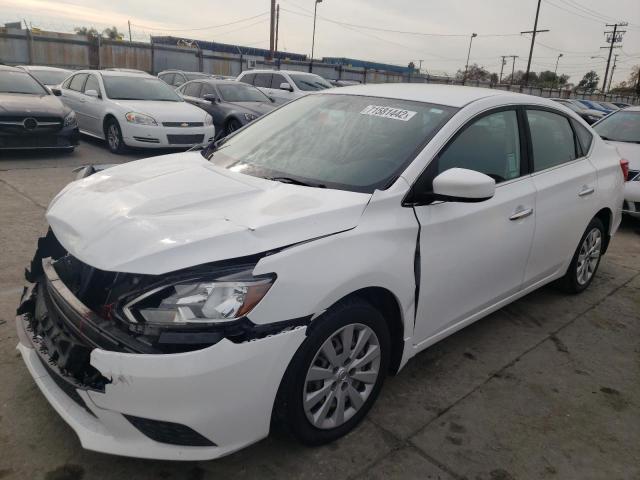 nissan sentra s 2017 3n1ab7ap6hy261916