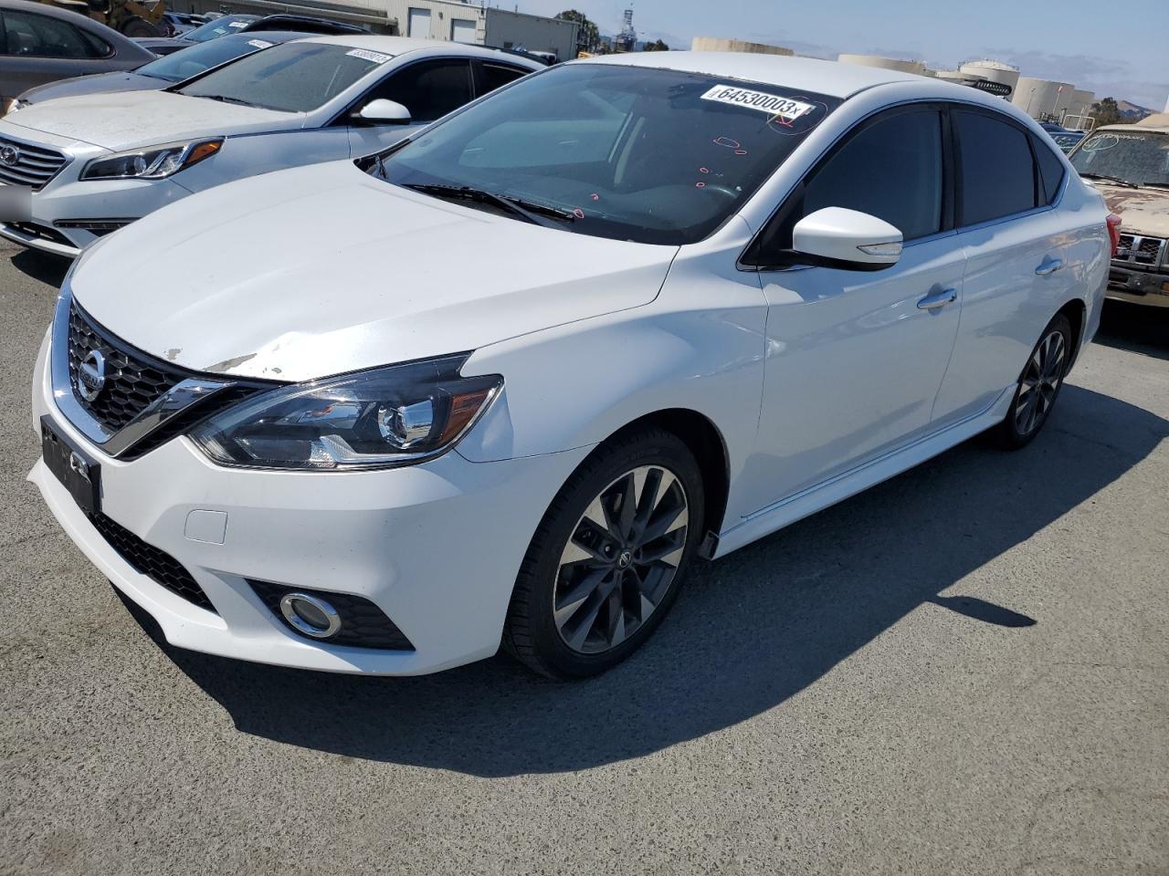 nissan sentra 2017 3n1ab7ap6hy310256