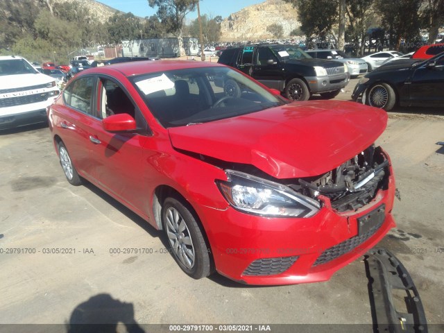 nissan sentra 2017 3n1ab7ap6hy319717