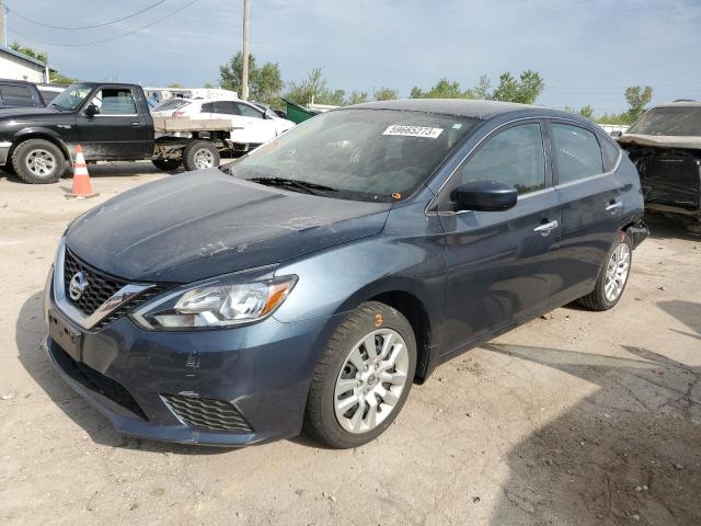 nissan sentra s 2017 3n1ab7ap6hy324609