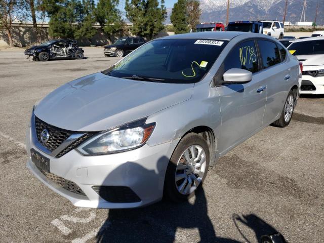 nissan sentra s 2017 3n1ab7ap6hy340261