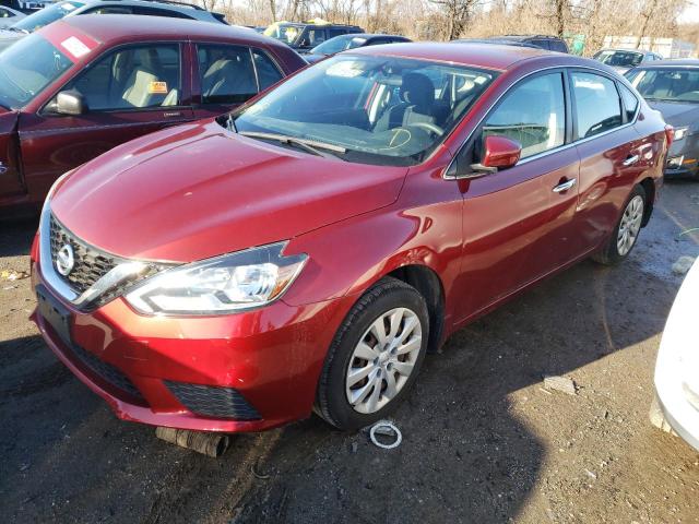 nissan sentra s 2017 3n1ab7ap6hy364060