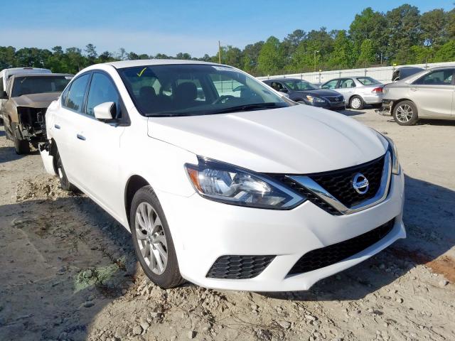 nissan sentra s 2018 3n1ab7ap6jl619664