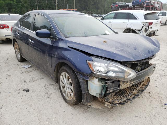 nissan sentra s 2018 3n1ab7ap6jl633256