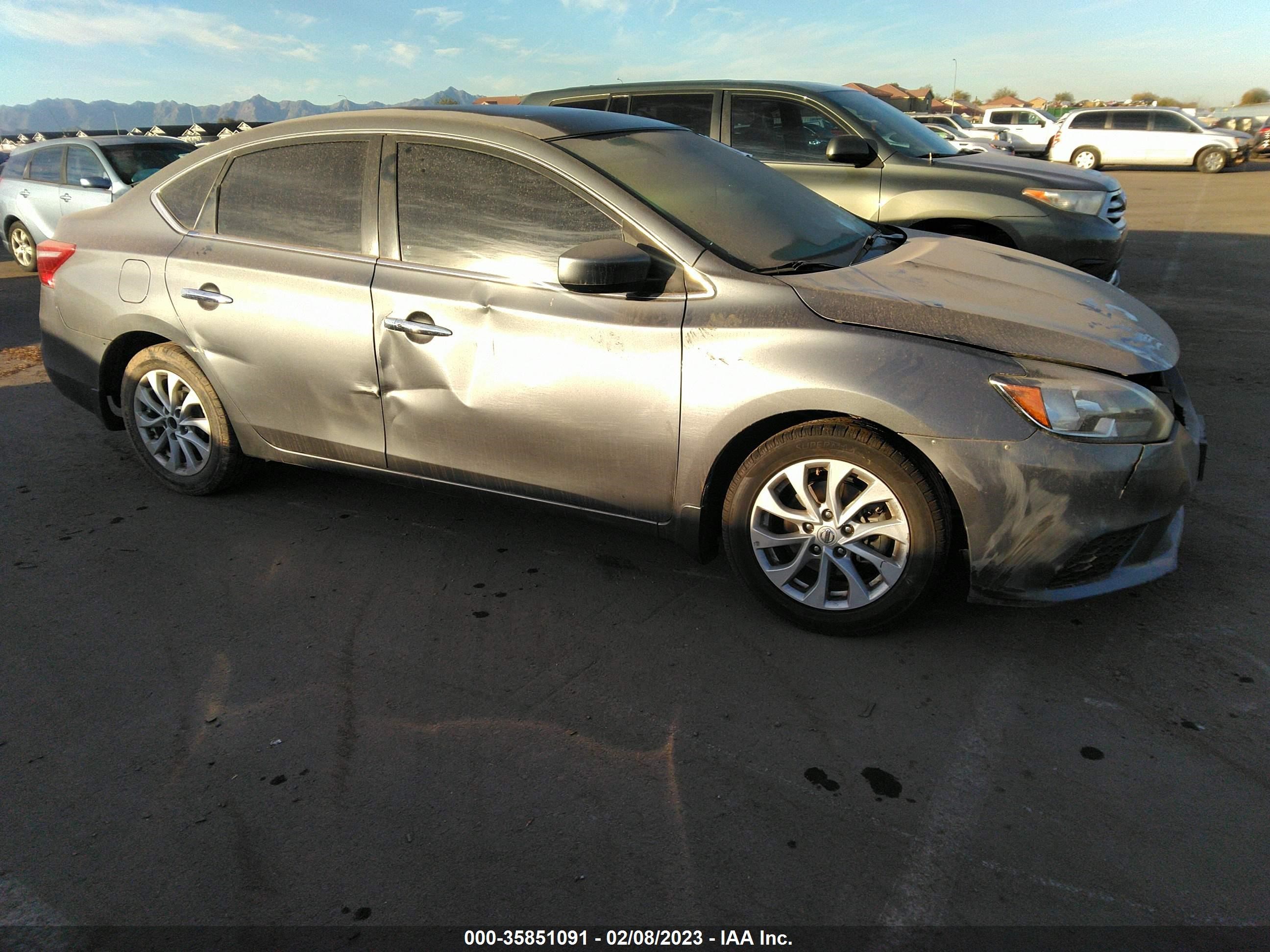 nissan sentra 2018 3n1ab7ap6jl662160