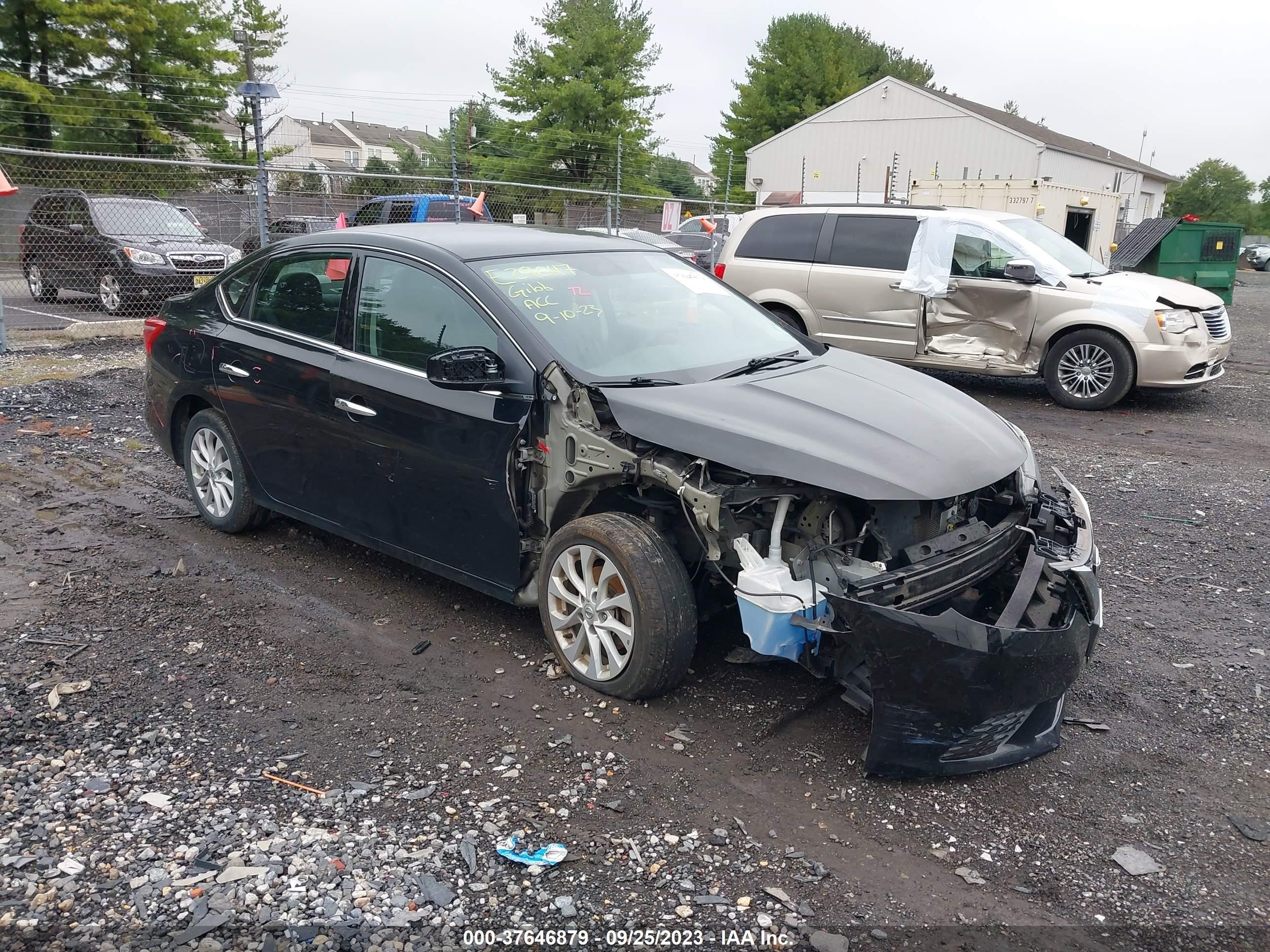 nissan sentra 2018 3n1ab7ap6jy240991