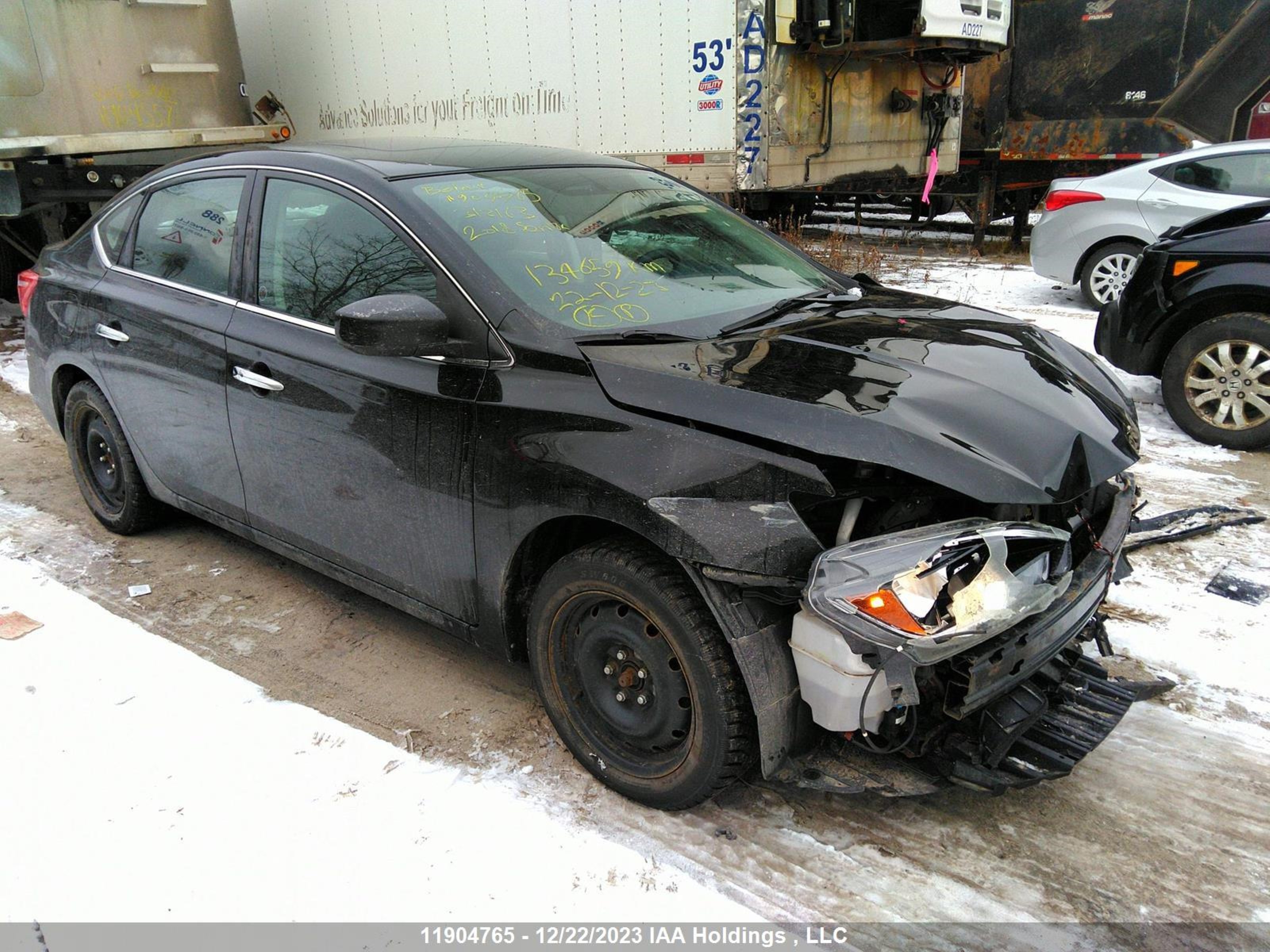 nissan sentra 2018 3n1ab7ap6jy313163