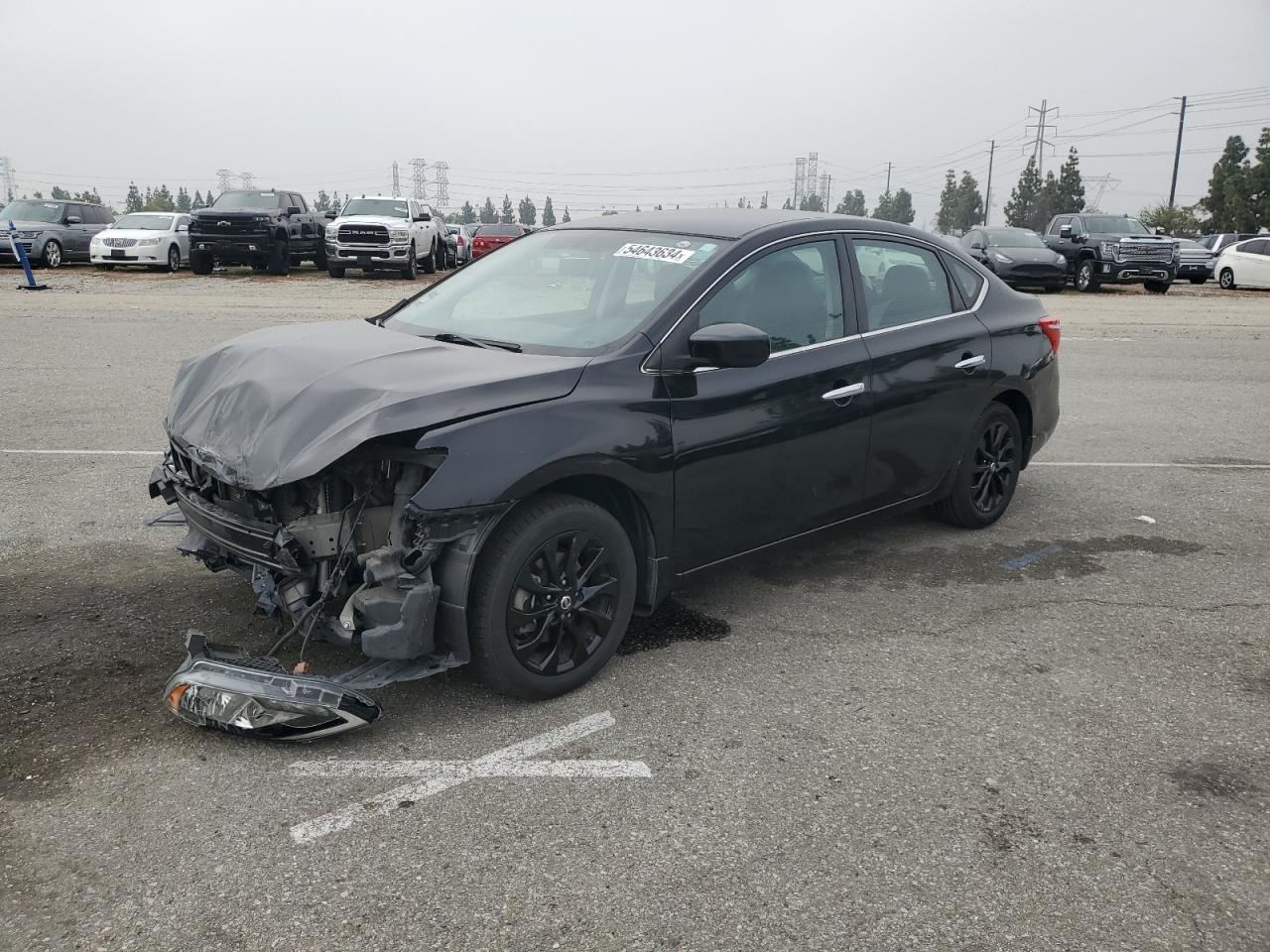 nissan sentra 2018 3n1ab7ap6jy346311