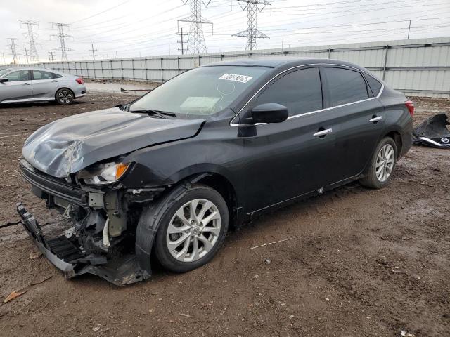 nissan sentra s 2019 3n1ab7ap6kl605927