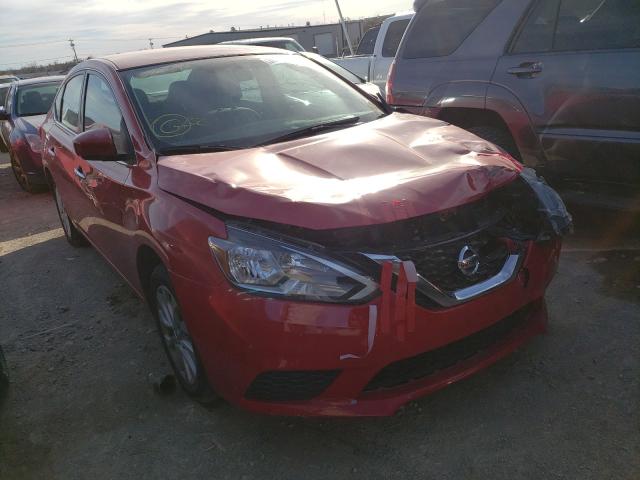 nissan sentra s 2019 3n1ab7ap6kl610612