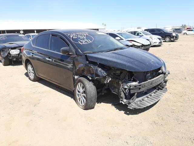 nissan sentra s 2019 3n1ab7ap6kl611291