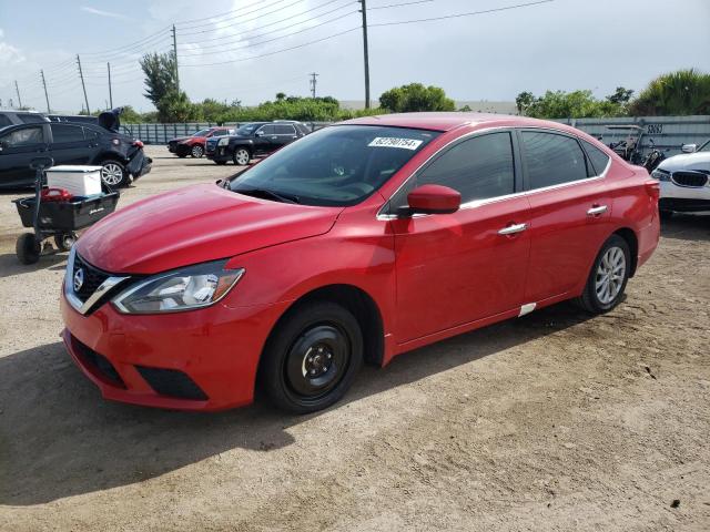 nissan sentra s 2019 3n1ab7ap6kl614045