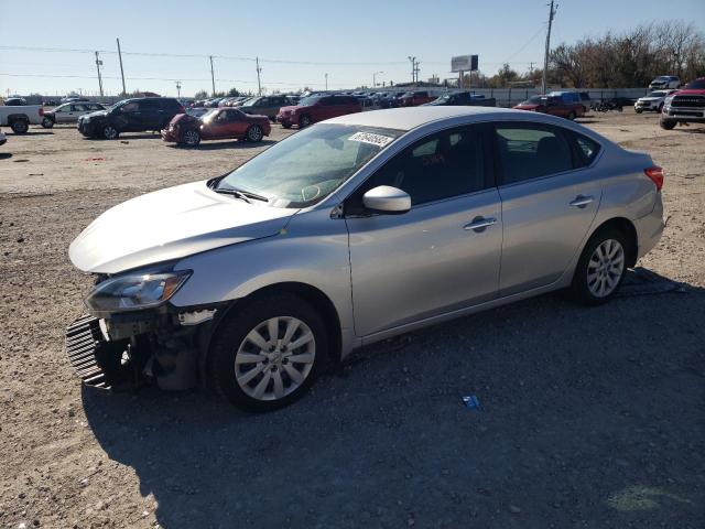 nissan sentra s 2019 3n1ab7ap6ky215140