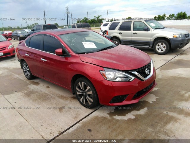 nissan sentra 2019 3n1ab7ap6ky239759