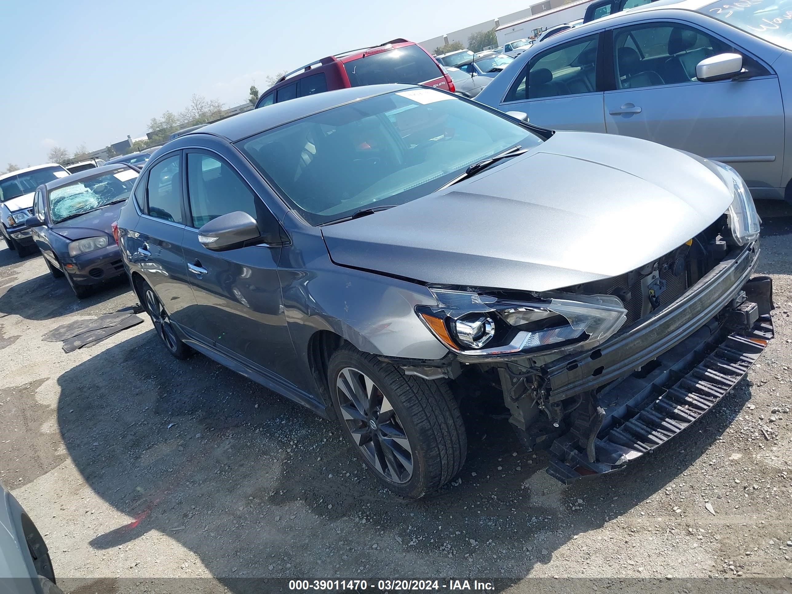 nissan sentra 2019 3n1ab7ap6ky243486