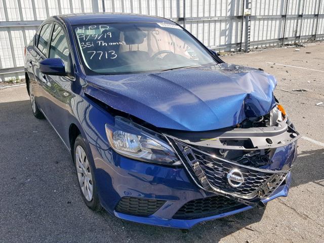 nissan sentra s 2019 3n1ab7ap6ky259008