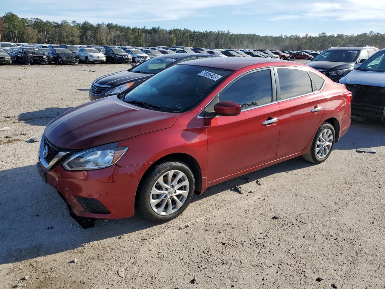 nissan sentra 2019 3n1ab7ap6ky290470