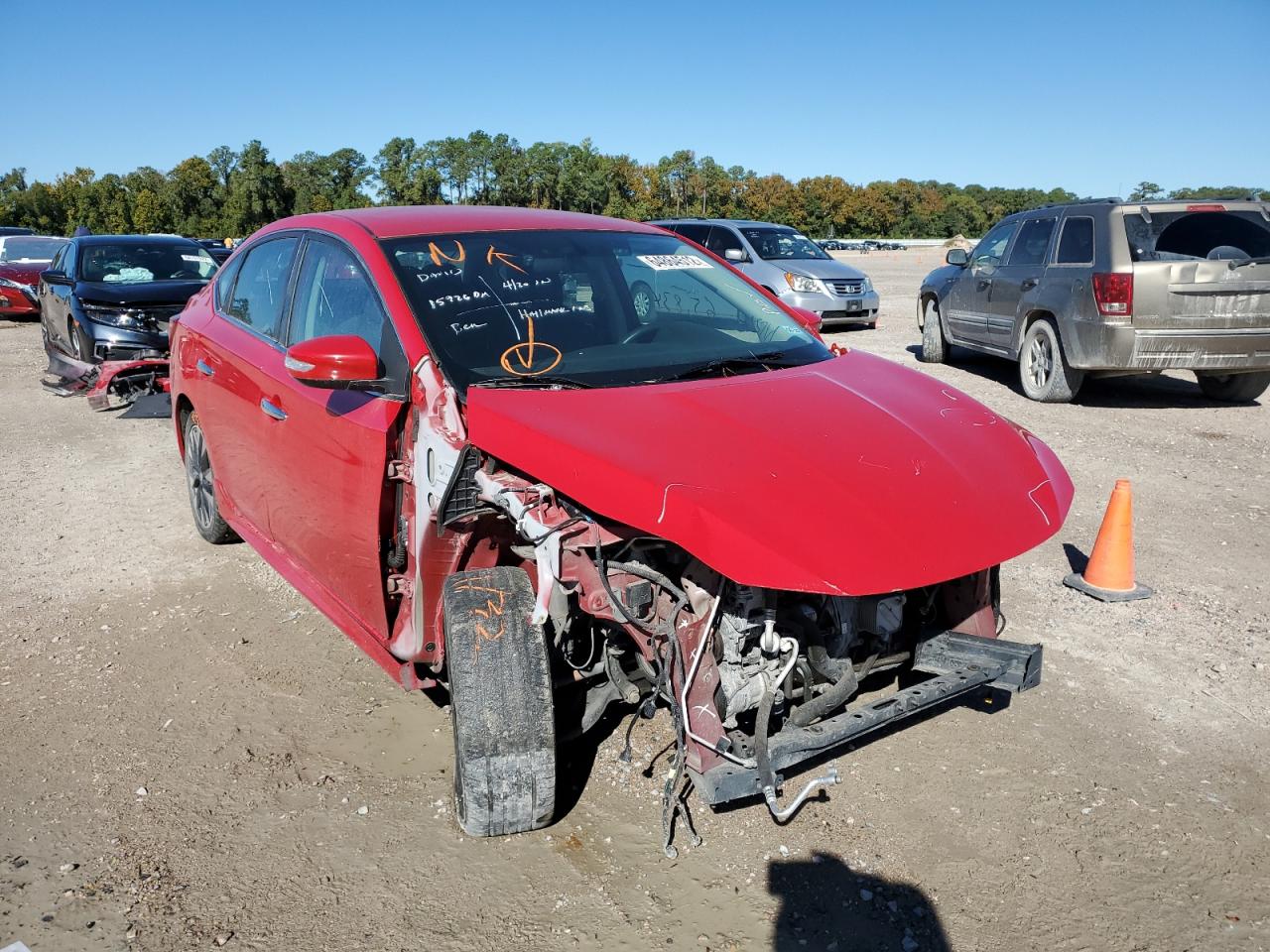 nissan sentra 2019 3n1ab7ap6ky313231