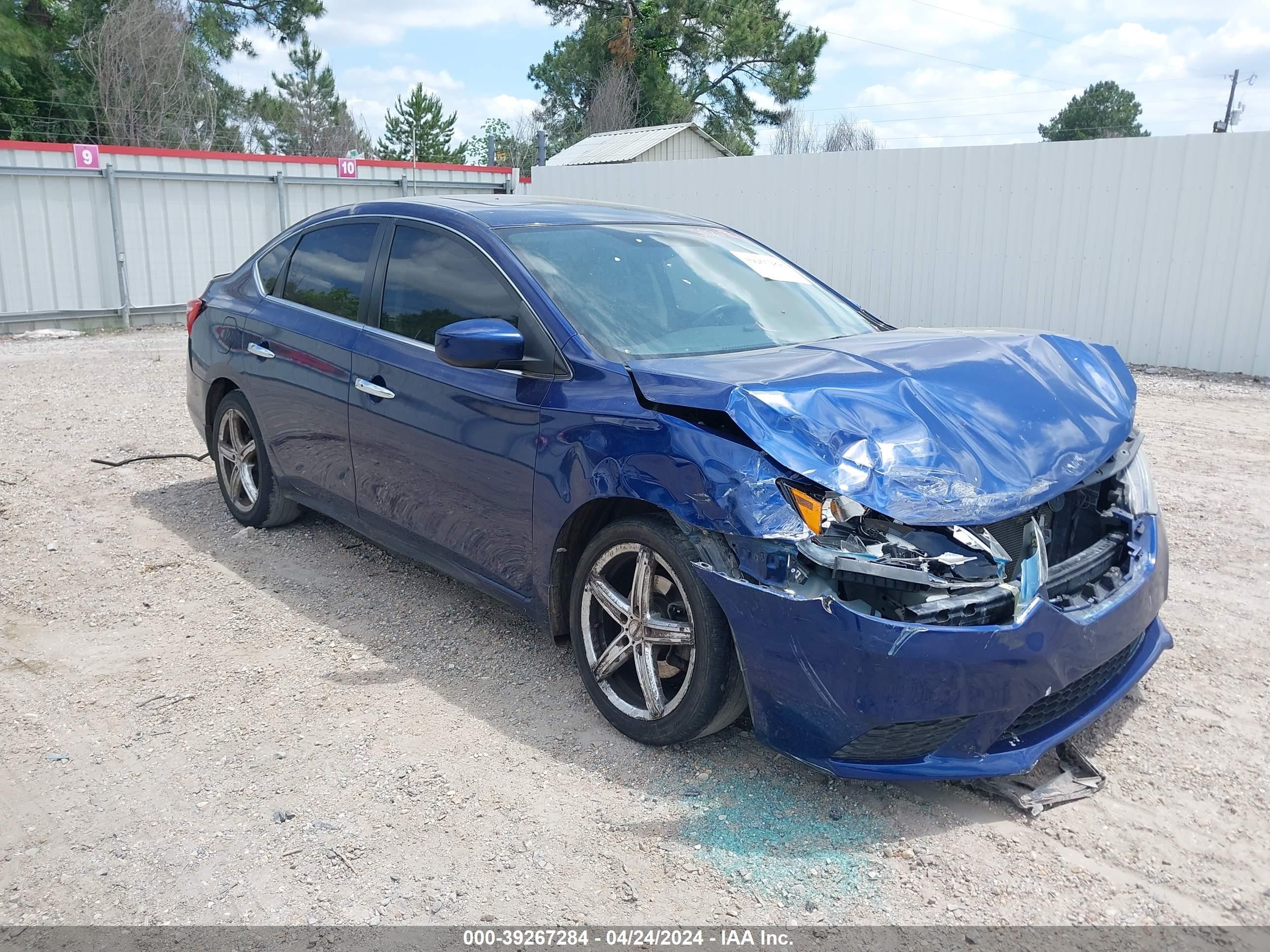 nissan sentra 2019 3n1ab7ap6ky393419