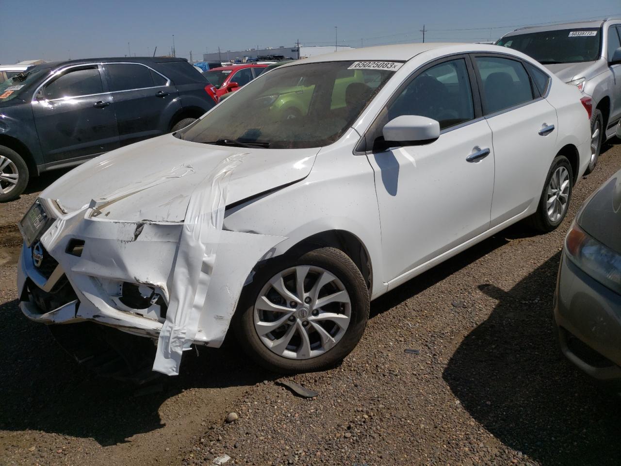 nissan sentra 2019 3n1ab7ap6ky418688