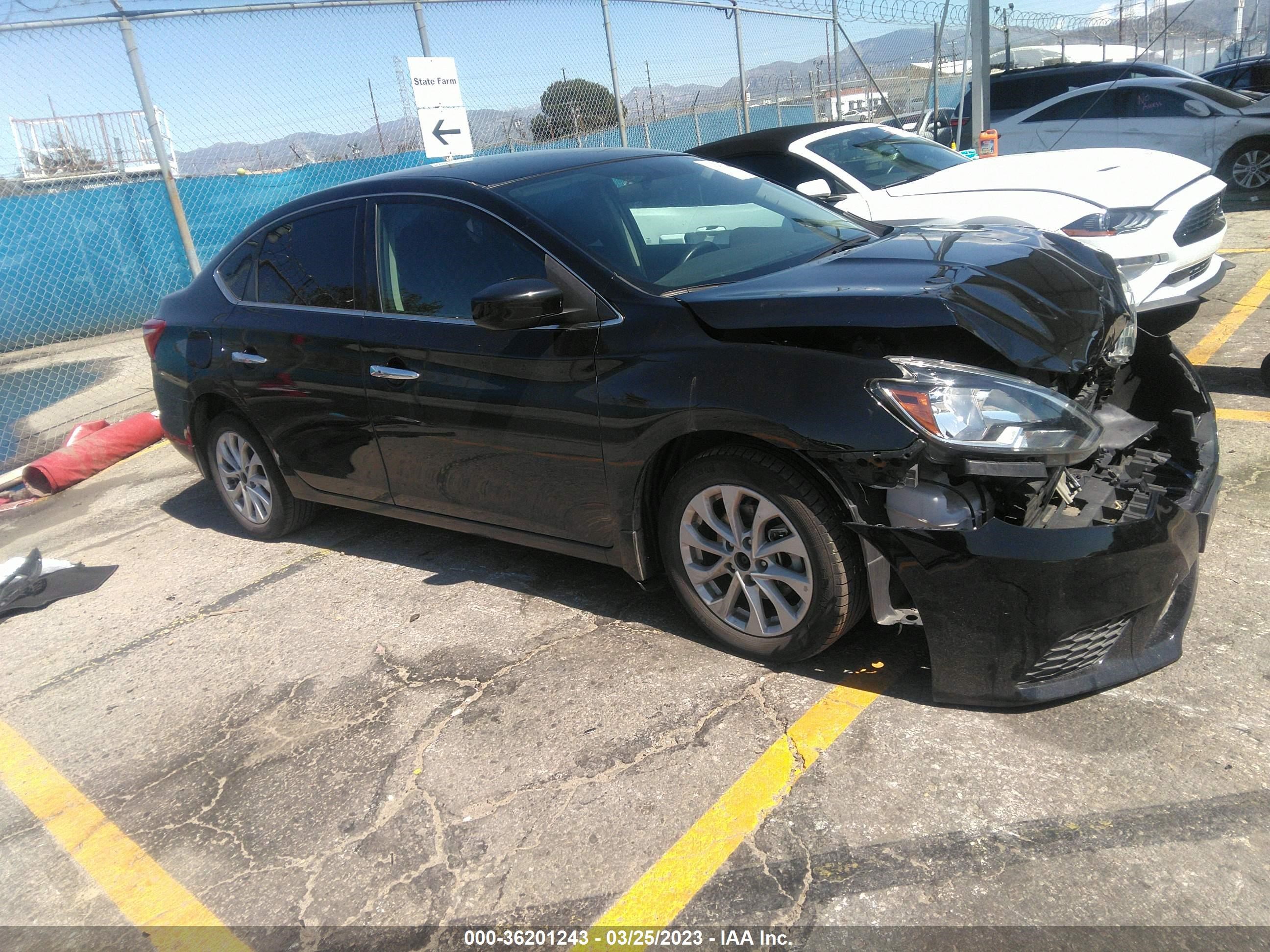 nissan sentra 2019 3n1ab7ap6ky423213