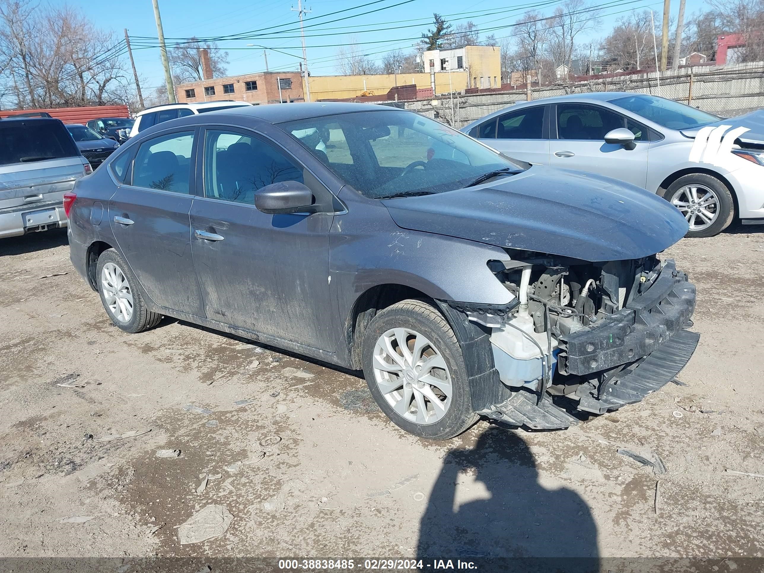 nissan sentra 2019 3n1ab7ap6ky429559