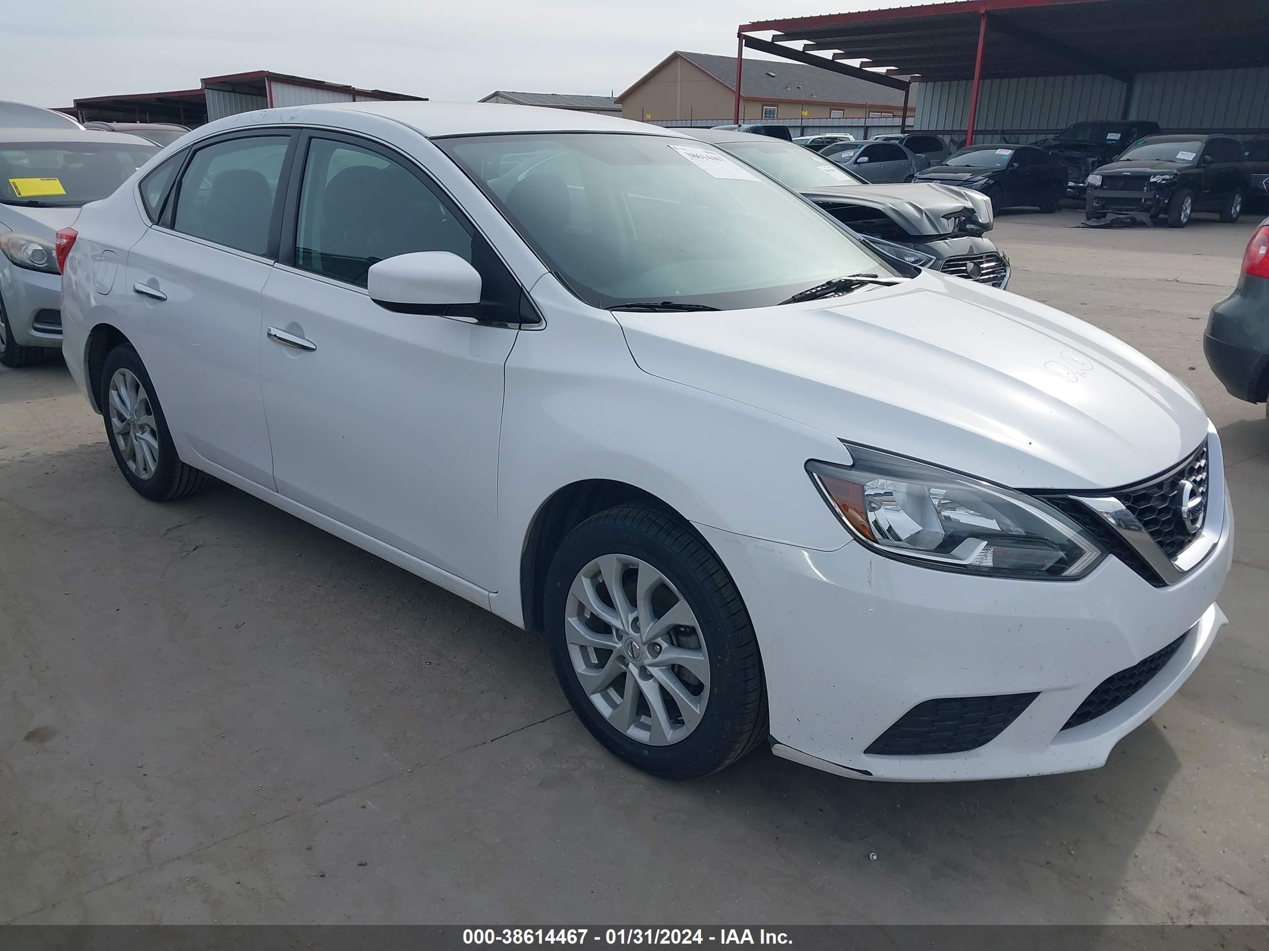 nissan sentra 2019 3n1ab7ap6ky457099