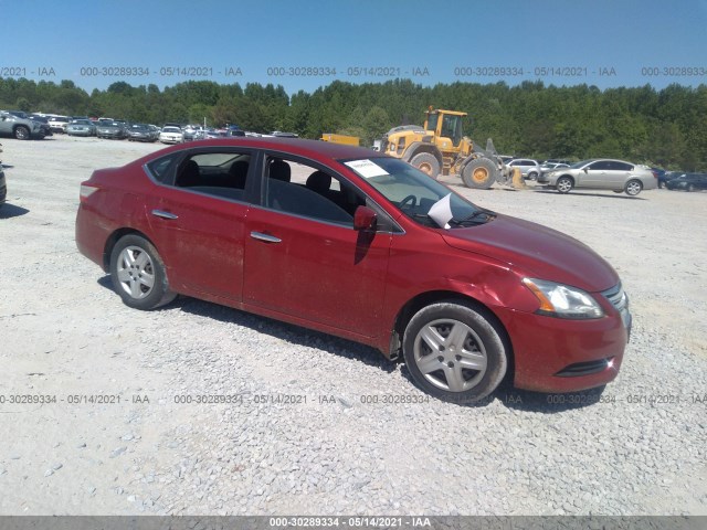 nissan sentra 2014 3n1ab7ap7el617749