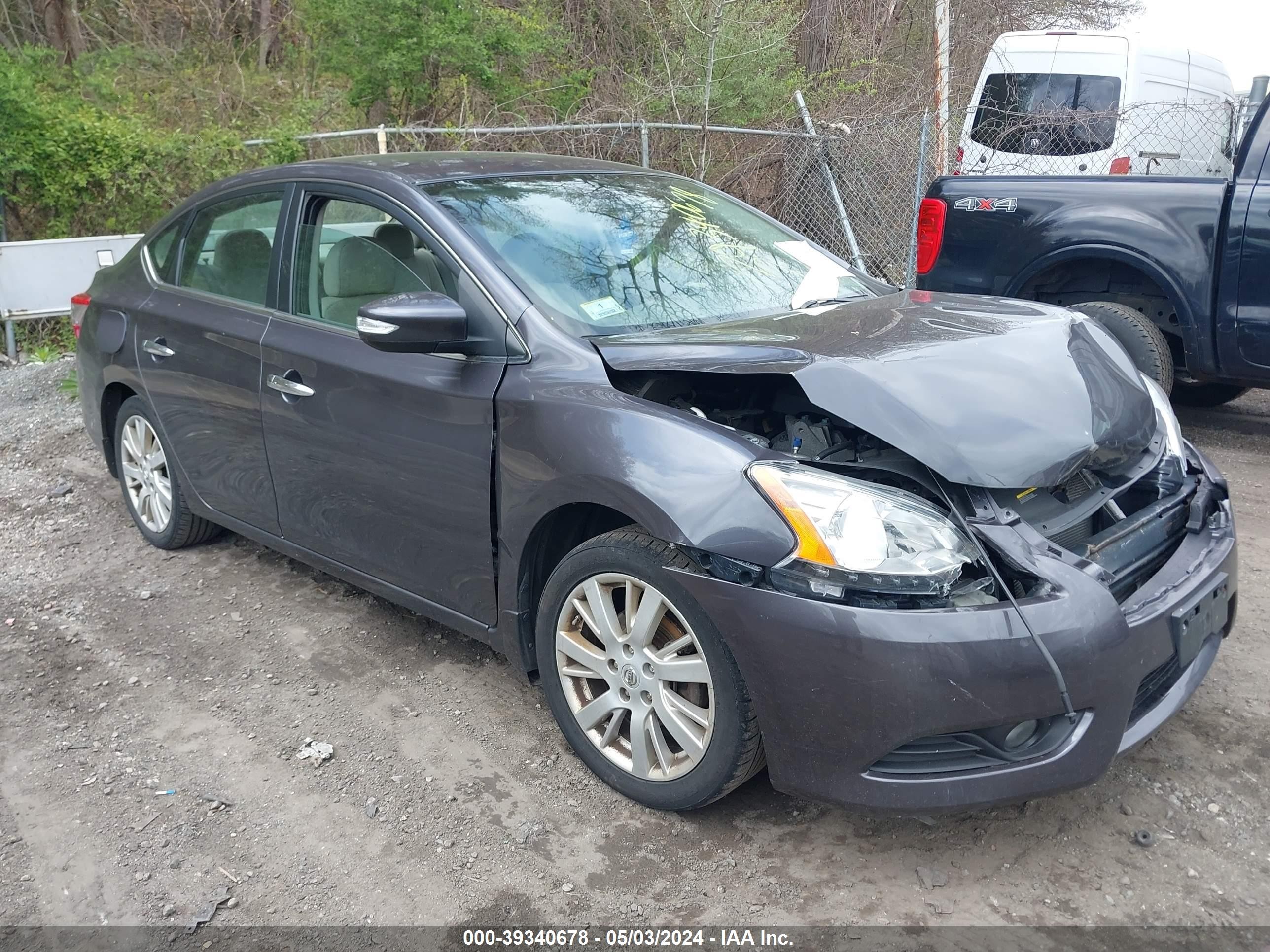 nissan sentra 2014 3n1ab7ap7el619646