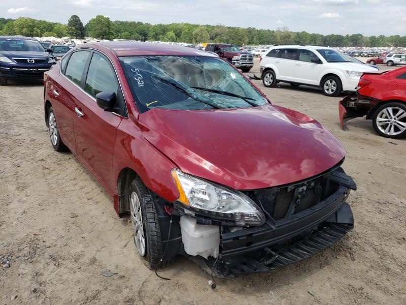 nissan sentra s 2014 3n1ab7ap7el639590