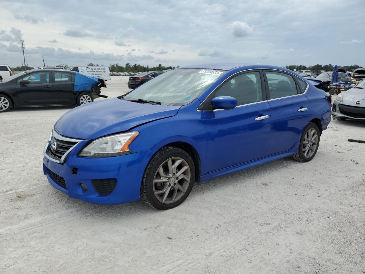 nissan sentra 2014 3n1ab7ap7el643025