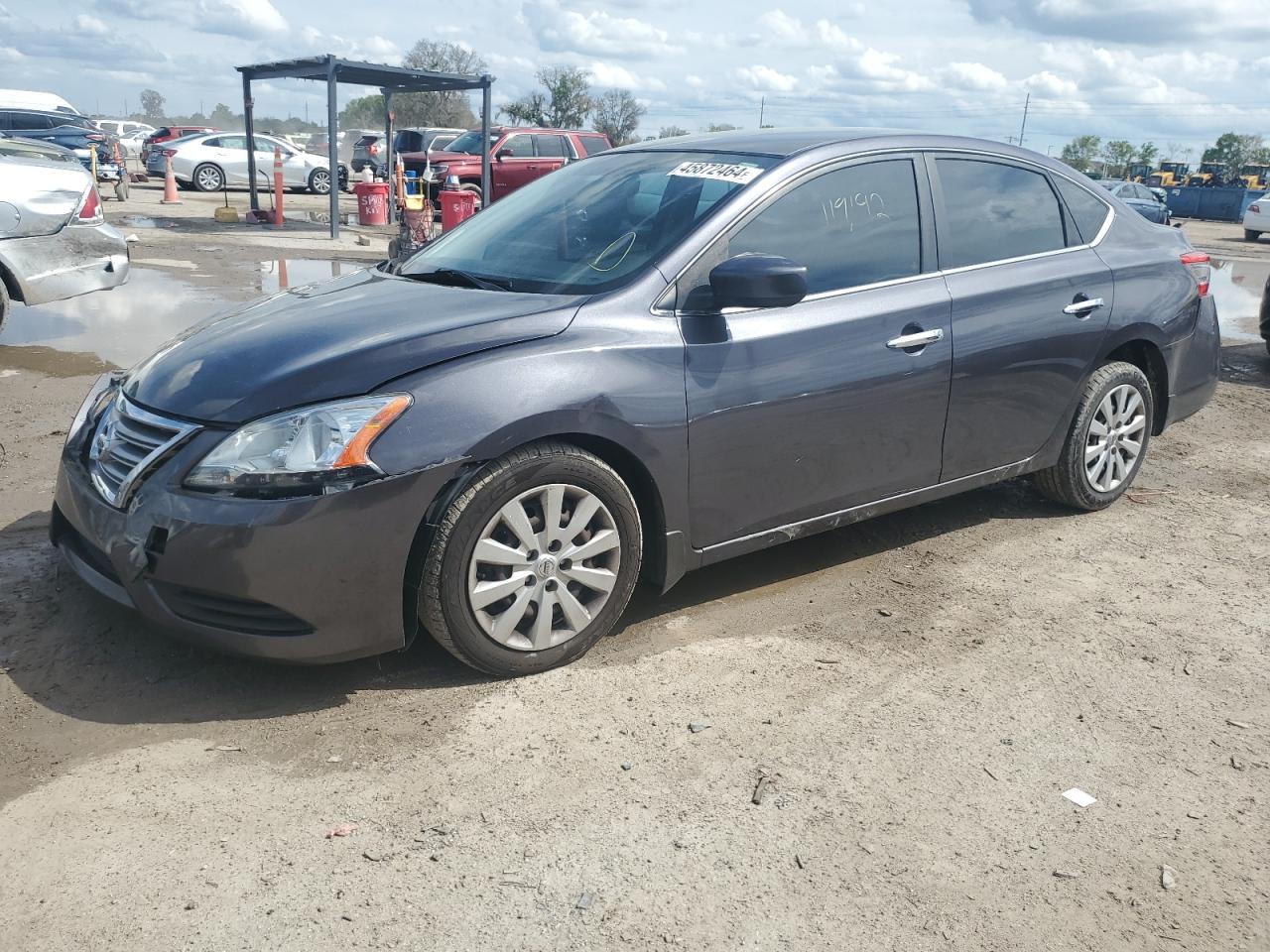 nissan sentra 2014 3n1ab7ap7el643557