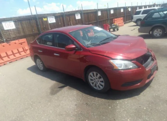 nissan sentra 2014 3n1ab7ap7el645051